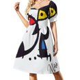 thumbnail image 1 of Vestido de manga corta Mirò Falda de verano vestidos cortos Vestido atrevido, 1 of 7