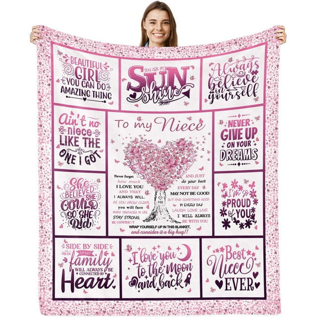 LHSHID Granddaughter Gifts from Grandma Granddaughter Birthday Gifts Granddaughter Gifts Gifts for Granddaughter Granddaughter Blanket from Grandparent to My Granddaughter 30x40in