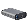 thumbnail image 3 of StarTech.com HDMI to USB C Video Capture Device 1080p 60fps, UVC, External USB 3.0 Type-C Capture/Live Streaming, HDMI Audio/Video Recorder Adapter, USB-C/USB-A/Thunderbolt 3 Compatible - HDMI Video Capture (UVCHDCAP) - Video capture adapter - USB 3.0 - silver, black - TAA Compliant, 3 of 9