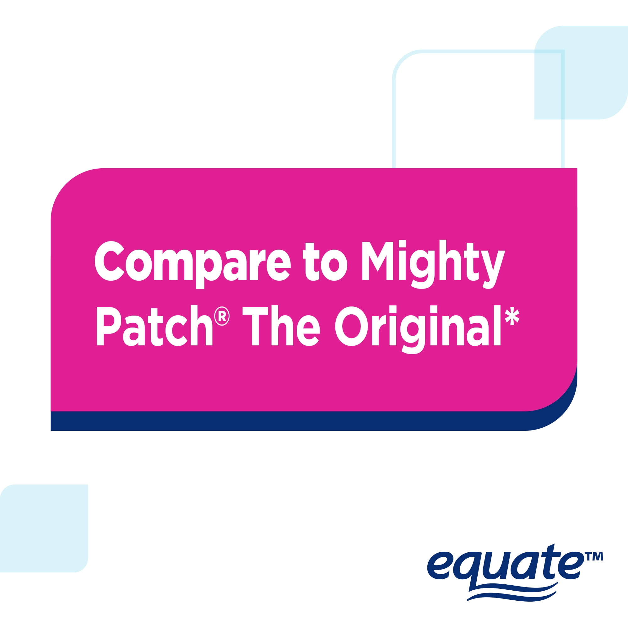 Equate Hydrocolloid Blemish Patches, 24 Count