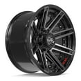 thumbnail image 3 of 4PLAY Wheels 4P08 20 Inch Rims Fit 8x170 20x10 Gloss Black Brushed with Tinted Clear (Set of 4), 3 of 5