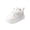 White, variant on Kids Sneakers, Shoes for Kids, Kids Boots, Kids Shoes, Girls Boots Toddlers Kids Fashion Leather Lace-Up Booties 2026 Fall Winter Comfortable Soft Ankle Snow Boots, Black US-1.5C/EU-17