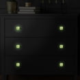thumbnail image 5 of 4PCS Square Cabinet Fluorescence Knob Glowing in the Dark Furniture Drawer Pulls Handle with Screws Cactus, 5 of 5