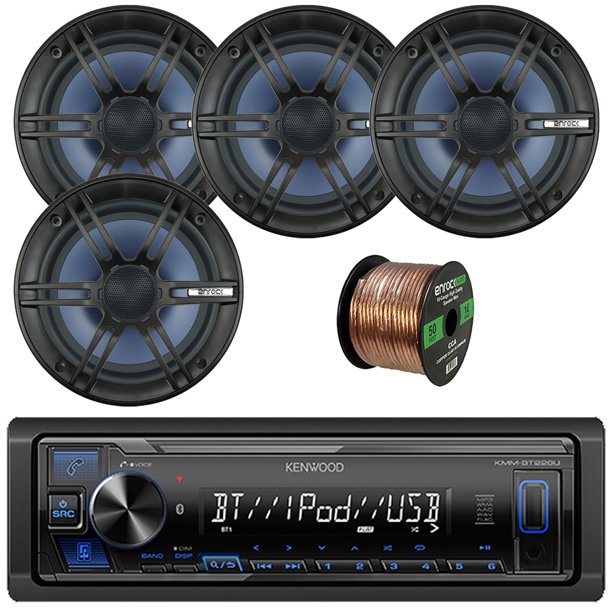 Kenwood Bluetooth USB AUX AM/FM Spotify Ready Stereo Digital Media