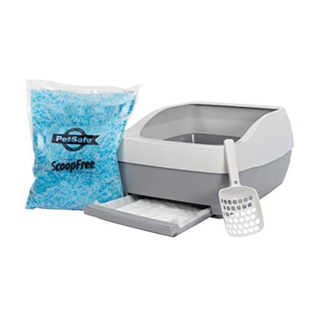 Petsafe-General-Crystal Litter Box System Deluxe- Gray Xl