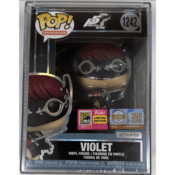 Collectible Funko Pop! Persona 5 Violet #1242 Limited Edition LE500 Vinyl Figure