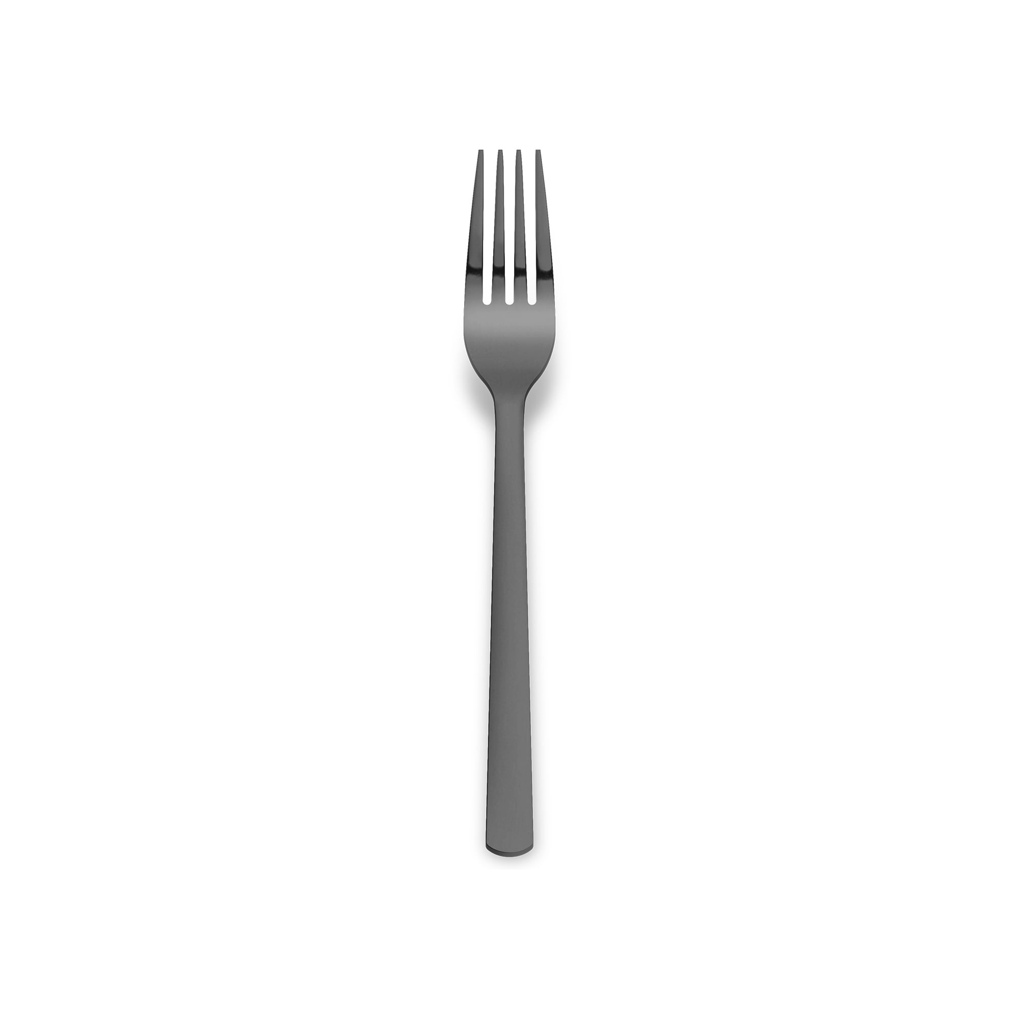 Mainstays Delandra 4-Piece Stainless Steel Dinner Forks, Black