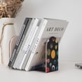 thumbnail image 4 of Pofeuu Planets And Their Moons Print Large Bookend Hold Heavy Books- Wood Bookends for Heavy Books Heavy Duty Book Ends Wood Bookends for Office Desk Non-Skid, 4 of 7