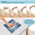 thumbnail image 3 of Yayeee 6 Pack Kitchen Dish Cloths for Washing Dishes Soft Absorbent Microfiber Towels, Night Floating Whale, 3 of 9