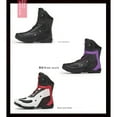 thumbnail image 4 of Men's and women's all-season motorcycle riding boots and motorcycle shoes,Black,44, 4 of 27