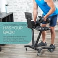 thumbnail image 4 of LifePro Adjustable Dumbbell Stand Rack – Compatible with PowerFlow Plus, PowerUp Plus & Other Brands, Ergonomic Base, Locking Casters, Home Gym Storage, 4 of 10
