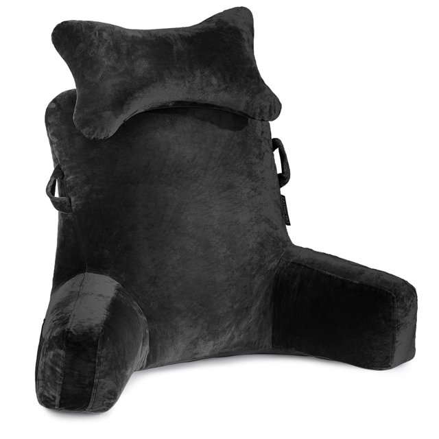 Almohada de lectura SLIGUY extra grande para 31 camas, color negro