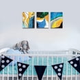 thumbnail image 4 of Canvas Wall Art For Living Room Family Wall Decorations For Bedroom Modern Bathroom Wall Decor Paintings Line Geometric Abstract Pictures Artwork Office Canvas Art Prints Kitchen Home Decor 3 Piece, 4 of 6