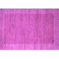 thumbnail image 1 of Ahgly Company Indoor Rectangle Abstract Purple Contemporary Area Rugs, 4' x 6', 1 of 4