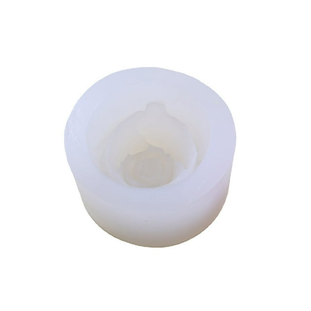 Molde de silicona Matsuzay para velas en forma de rosa color como se muestra en la imagen