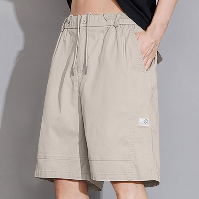 pstuiky Pantalones cortos para hombre, Pantalones cortos informales para hombre, para uso diario, para playa, trabajo y actividades al aire libre, transpirables.