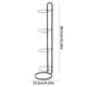 thumbnail image 3 of Basketball Stand Storage Rack | 4-Tier Heavy-Duty Ball Organizer | Multi-Purpose Frame for Basketballs & Sports Equipment | High Weight Capacity | Portable | Includes 1 Basketball Hoop, 3 of 9