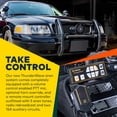 thumbnail image 5 of ThunderWave 100W Emergency Police Siren Kit [Remote Controller] [2 x 15A Switches] [Hands-Free Air Horn] [3.5mm Input] [Radio Rebroadcast] Warning PA System for Emergency Vehicles Trucks UTV POV, 5 of 9