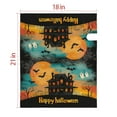 thumbnail image 4 of Happy Halloween Moon Castle Bat Mailbox Cover,Magnetic 18x21 Inch Mailbox Wrap Water Proof Reusable Halloween MailBoxcovers for Garden Outdoor Decorative, 4 of 5