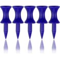thumbnail image 1 of Plastic golf tees 100 pcs blue 38mm, 1 of 5