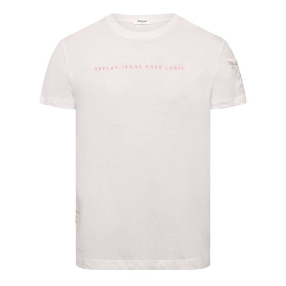 Replay Womens Label Cotton T-Shirt