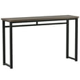 thumbnail image 6 of Seizeen Dining Table Set Counter Height, Retro Bistro Bar Table Set for 3, High Top Pub Table with 3 Cushioned Stools, Space-Saving Dining Room Set Large Weight Capacity, 6 of 14
