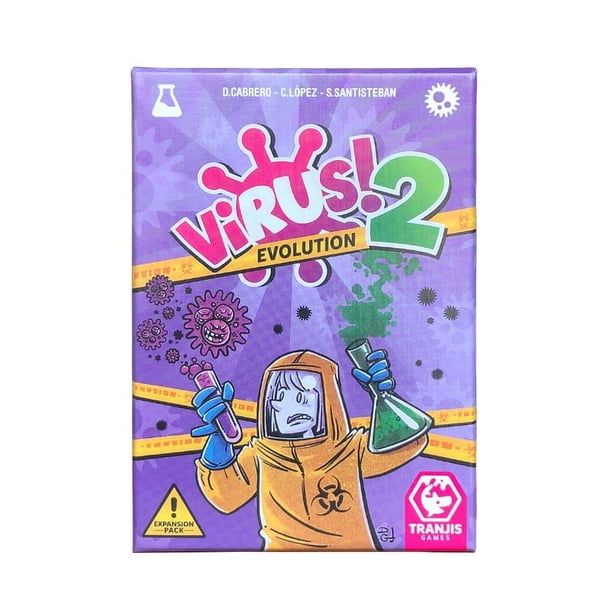 Inglés VirusⅡ evolución virus infección tarjeta juguete familia juego de fiesta