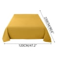 thumbnail image 3 of Sokhug Solid Color Washed Cotton Twin Bed Sheet 47x91 Inch Soft Breathable For Bedroom, Minimalist Bedding, 3 of 6