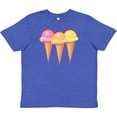thumbnail image 3 of Inktastic 3 Scoops Of Ice Cream Youth T-Shirt, 3 of 5