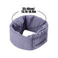 thumbnail image 4 of Quiet Ears for Dogs - Adjustable Ear Covers for Noise, No Shake Dog Head Wrap, Dog Calming Hood for Thunder, Lightning, Fireworks, Vet Visits, Polyester and Stretch Cotton Blend(M,Purple), 4 of 4