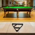 thumbnail image 2 of Billiard Game Setup 8-Ball Triangle Rack Pool Table Accessory Billiard Ball Organizer Rack Approximately 57mm Diameter, 2 of 12