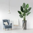 thumbnail image 2 of Artificial Tree in Modern Planter, Fake Bird of Paradise Silk Tree for Indoor and Outdoor Home Decoration - 67" Overall Tall (Plant Pot Plus Tree), 2 of 4