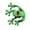 Green, variant on 3D Printed Flexible Frog Decorative Refrigerator Magnet Interesting Animal Magnetic Sculpture for Home Kitchen Office Decor, Pink