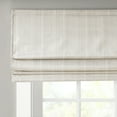 thumbnail image 5 of Madison Park Cordless Roman Window Shades Basketweave 1 Piece 31"x64" Casual Total Blackout Ivory, 5 of 5