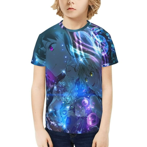 Nanatsu No Taizai The Seven Deadly Sins Kids T-Shirt 3d Printed Graphic T-Shirts Boys And Girls Short Sleeve Shirts For Youth Kids X-Small