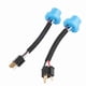 thumbnail image 1 of Headlight connector adapter for 9007 to H4 conversion - 2pcs male female cable, 1 of 5