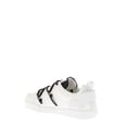 thumbnail image 3 of Dolce & Gabbana Men's Portofino White Leather And Patent Sneakers White Sizes IT 34-50 2/3, 3 of 4