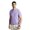 Purple, variant on Men's Polo Shirt 100% Pure Cashmere Short Sleeve