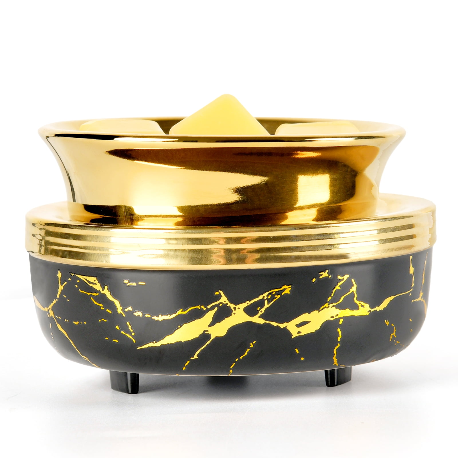 Ceramic Candle Wax Warmer, Wax Melt Warmer,2-in-1 Candle Wax Electric ...