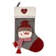 thumbnail image 1 of Puntoco Suministros De Decoración Navideña Calcetines Grandes Navideños Colgantes Para Árboles De Navidad Regalos Para Niños Bolsa De Dulces Escena Vestido Muñeco De Nieve Estilo Uno, 1 of 2
