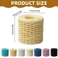 thumbnail image 3 of VEFSU Raffia Yarn,150m Natural Raffia Yarn,Raffia Yarn for Crochet,Natural Raffia Spool for Making Beach Bags Wrapping Decorations Features,Raffia String,Natural Raffia, 3 of 4