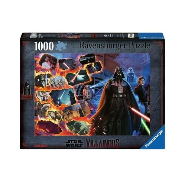 Puzle Ravensburger Star Wars Darth Vader de 1000 piezas
