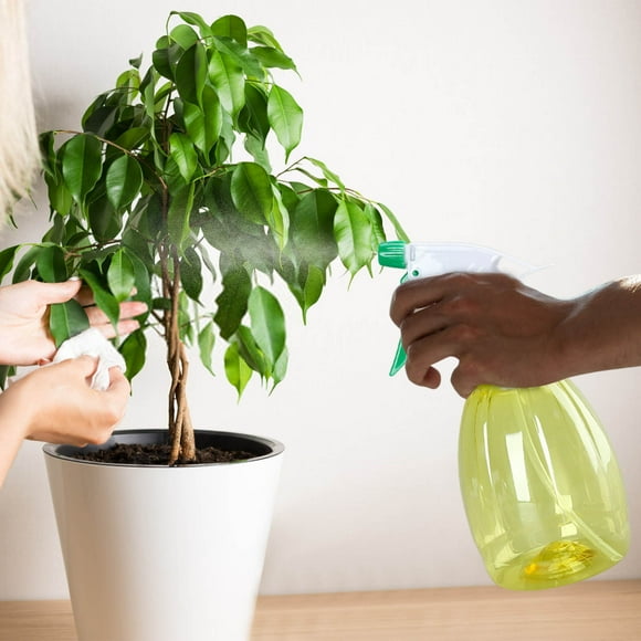 Regadera de gran capacidad a presión para jardinería: regadera de plástico con pulverizador de niebla fina para plantas de interior, uso en exteriores y lavado de coches.