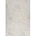 thumbnail image 1 of Rug Branch Maison Modern Indoor Area Rug, Cream Beige, Abstract - Living Room, Bedroom, Dining Room, and Kitchen, 1 of 5