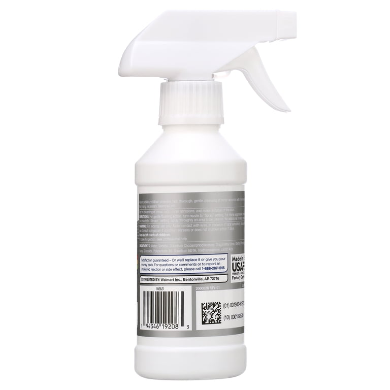 Equate Advanced Wound Wash First Aid Cleanser, 8 fl oz photo 5