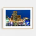 thumbnail image 2 of Inner Harbor Skyline 02 - Baltimore Maryland Photography Cityscape Skyline Harbor Nightlife Architecture Boat Modern Art Unframed Wall Art Print 40 x 60 inches, 2 of 7