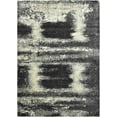 thumbnail image 1 of Ahgly Company Machine Washable Indoor Rectangle Industrial Modern Silver Pink Area Rugs, 5' x 7', 1 of 7
