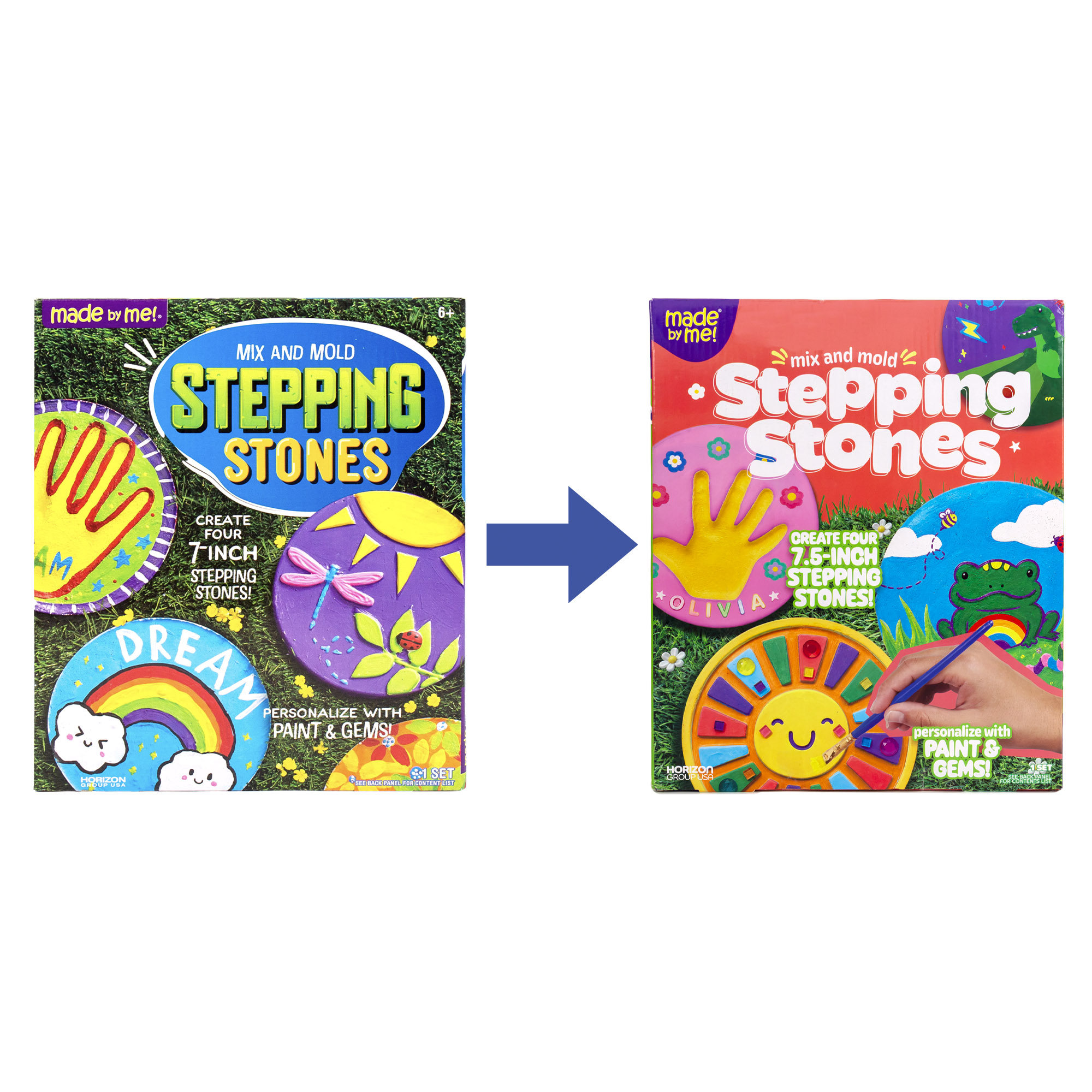 Made By Me Mix & Mold Stepping Stones Craft Kit photo 7