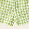 thumbnail image 5 of Akiihool Boys Shorts Casual Boys Flat Front Performance Stretch Short (Green,12-18 Months), 5 of 6