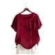 thumbnail image 3 of Puntoco - Camiseta de lino con botones sueltos para mujer, talla grande, para uso diario, estilo bohemio, tanic Puntoco Puntoco-3940, 3 of 4